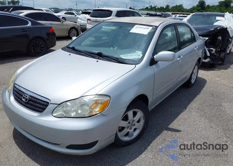 2008 Toyota Corolla Le from USA, damaged, VIN 1NXBR32E58Z970161